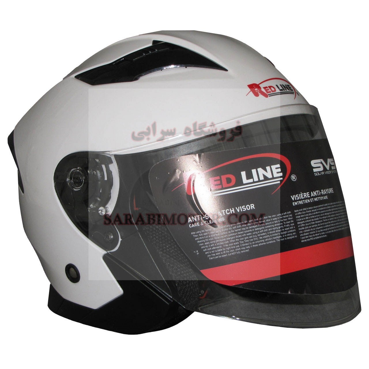 کلاه کاسکت ردلاین مدل 629-WHT کلاه 